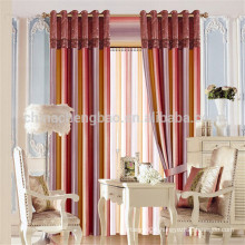 100% Polyester Material and Stripe Style line curtain
